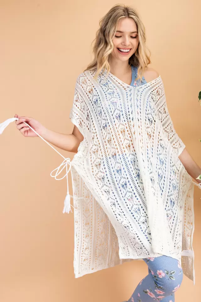 wholesale clothing open pattern kimono cover up 143Story