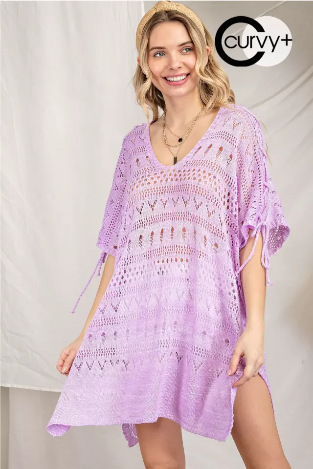 wholesale clothing plus size ethnic sweater beach cover up 143Story